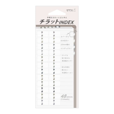 Midori | Index Numbers Tabs