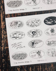 Some Sort of Fern | Beloved Sketches Print On Stickers