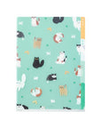 MIDORI A5 File Cats Tabbed Folder | 35469