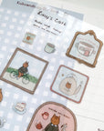 Kuboandlucy x Dana Ate Oatmeal Lucy's Cafe Sticker Sheet