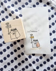Catdoo Designs x Kuboandlucy | Hallomeow Rubber Stamp