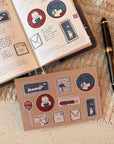 Air mail sticker sheet - BUNGU LA 2026