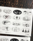 Some Sort of Fern | Beloved Sketches Print On Stickers