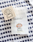 Catdoo Designs x Kuboandlucy | Pumpkin Meow Rubber Stamp