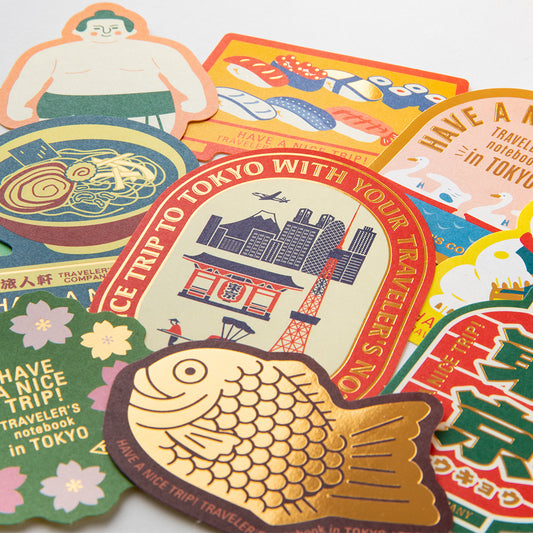 TRAVELER'S COMPANY | Limited Edition Tokyo Edition | Notebook Stickers
