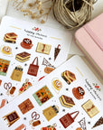 Och Monika | Rainy Bookshop - Sticker Sheet