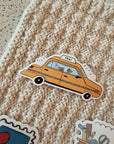 Taxi vinyl sticker