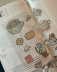 Earl grey sticker sheet