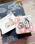 Catdoo Designs | CNY Neko & Uma Friends Rubber Stamp