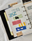 PION | Cat on the Rug Black Cat Washi Tape