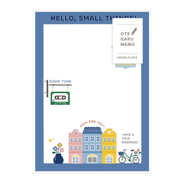 Papier Platz x Eric Hello Small Things | Coffee Shop Notepad | 37-509