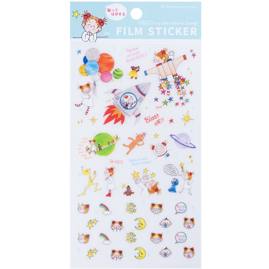 Coco and Wondrous Gang Sticker Sheet | RYCK-999 | Out of Space