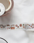 Coffee Cat Japanese Washi Tape