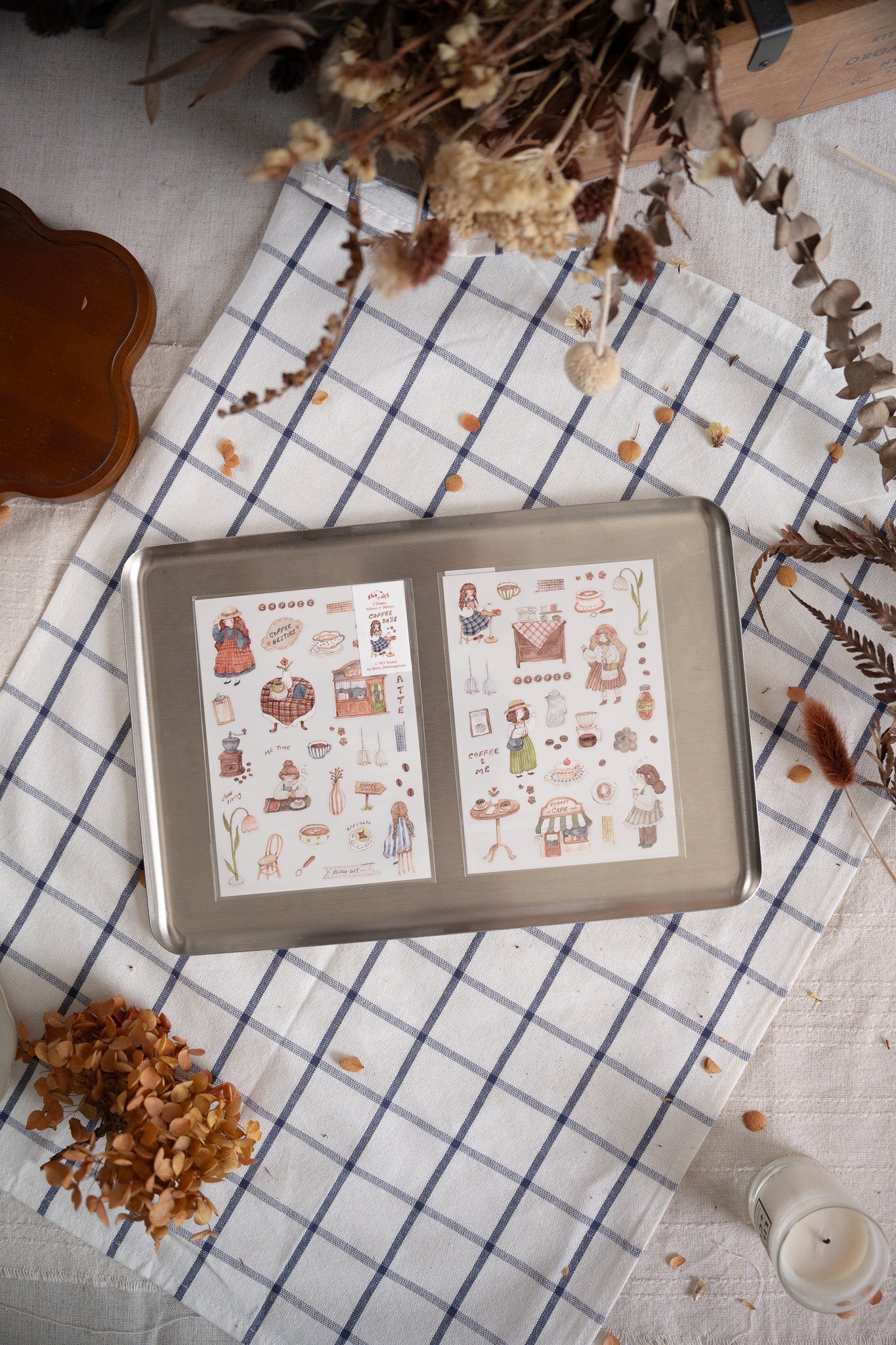 Sho Lil Happiness | Coffee Days Sticker Sheet