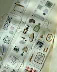 PION | Cozy Mood Kiss Cut Washi Tape