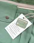 Leyl Handmade | Medium Horizontal Journaling Pouch | Boho Green | PRE ORDER