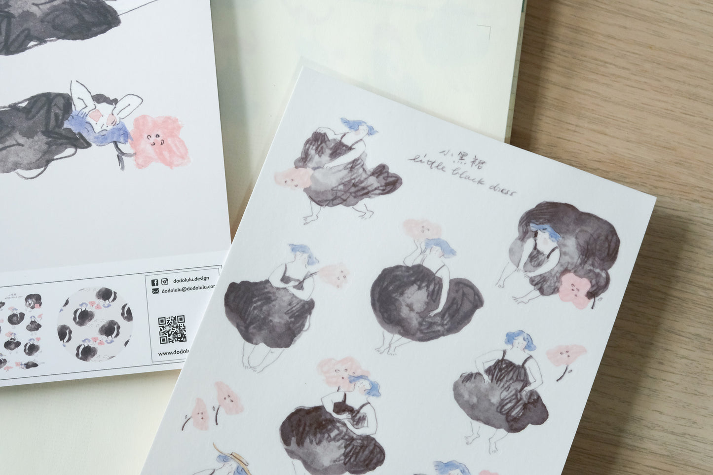 Dodolulu | Little Black Dress Sticker Sheet