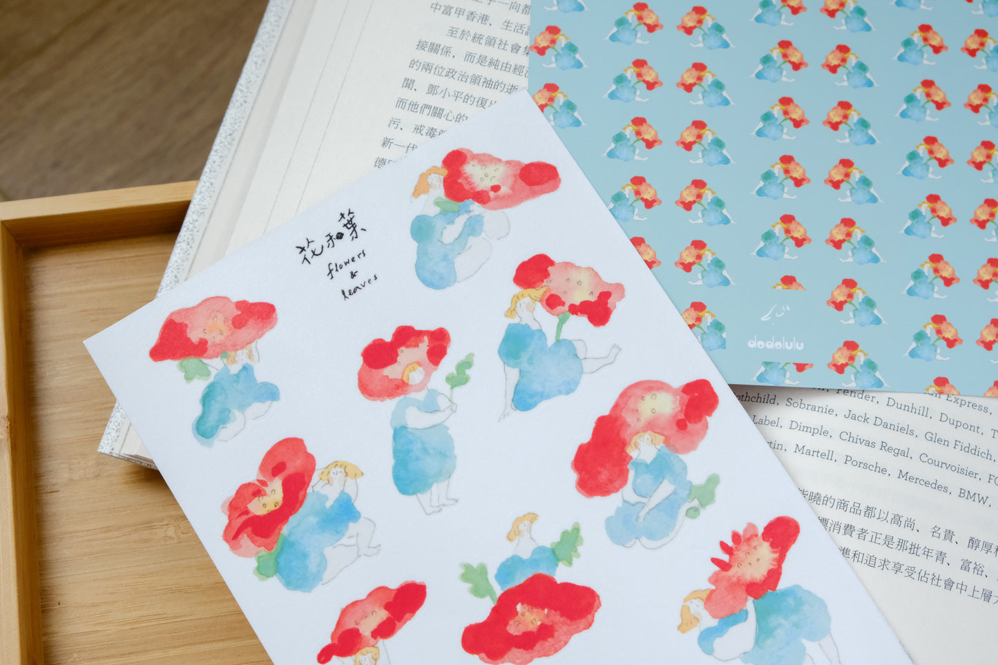 Dodolulu | Flowers & Leaves Sticker Sheet