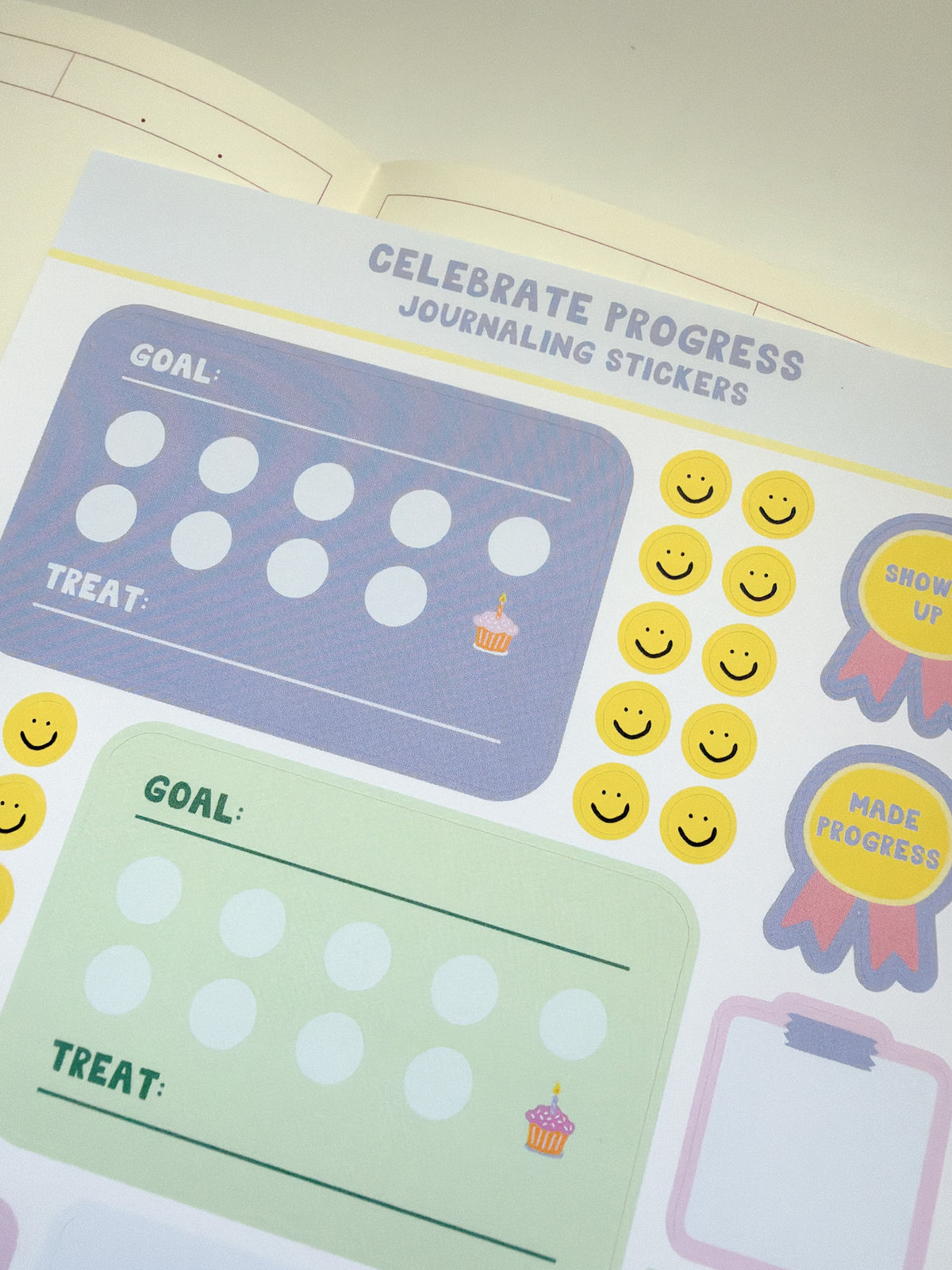 Kwohtation | Celebrate Progress Journaling Stickers