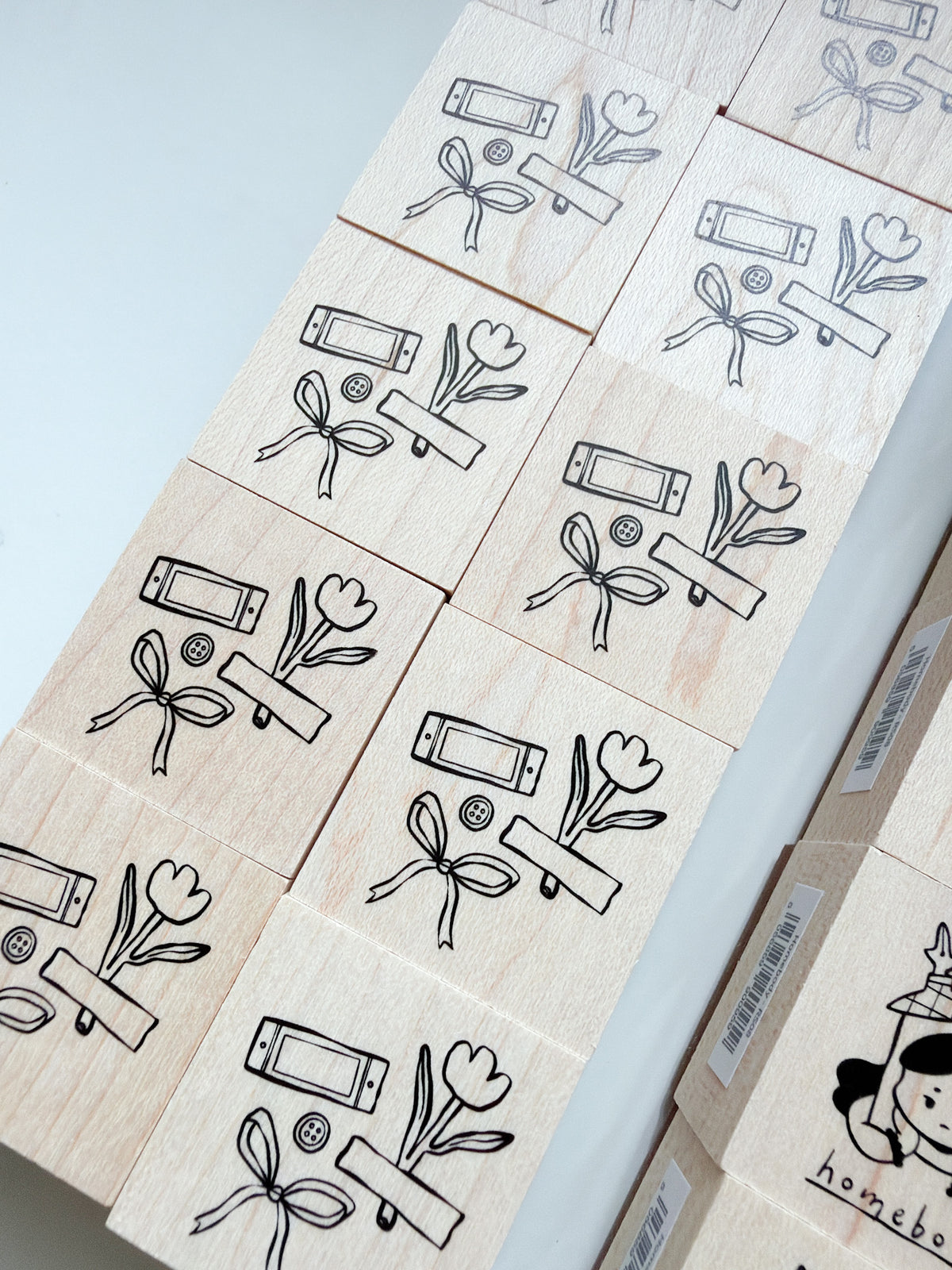 Grumpy Nook | Journal Trinkets Rubber Stamp