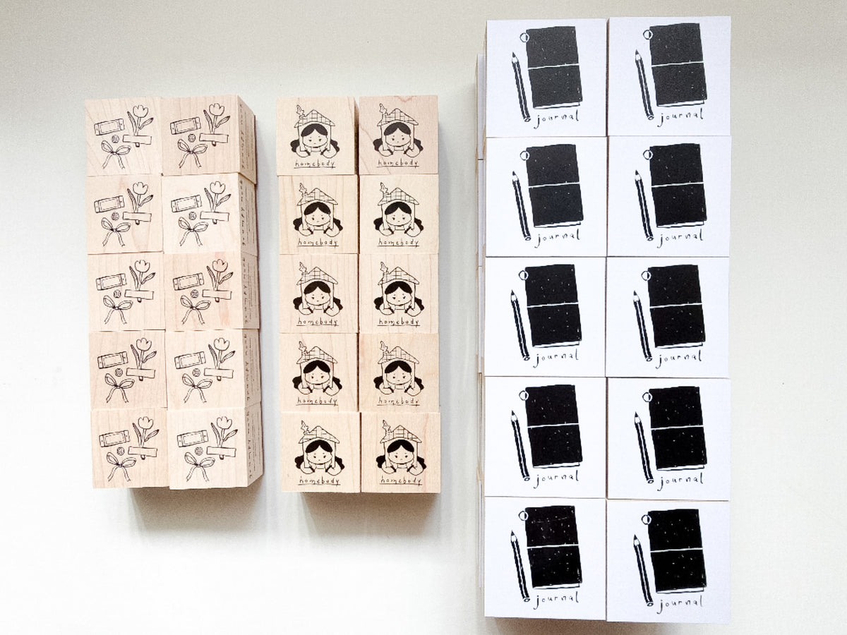 Grumpy Nook | Journal Trinkets Rubber Stamp