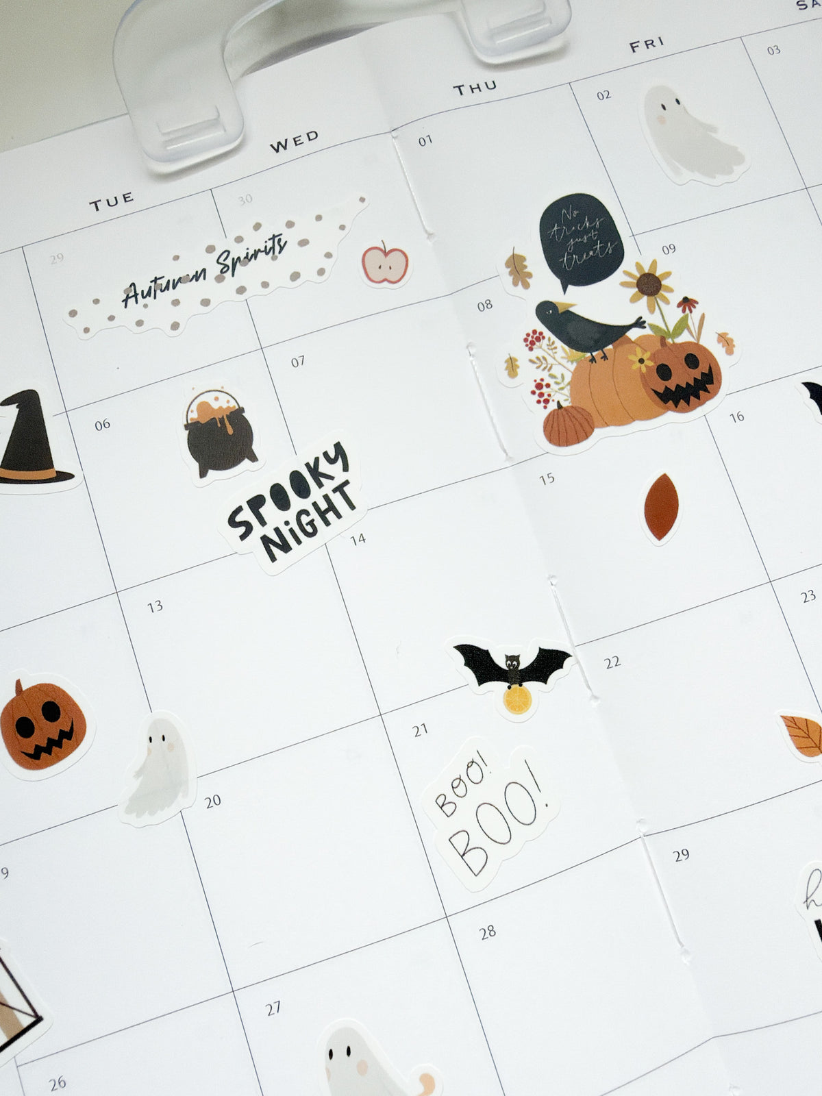 Kuboandlucy Stationery Co | Autumn Spirit Sticker Sheet