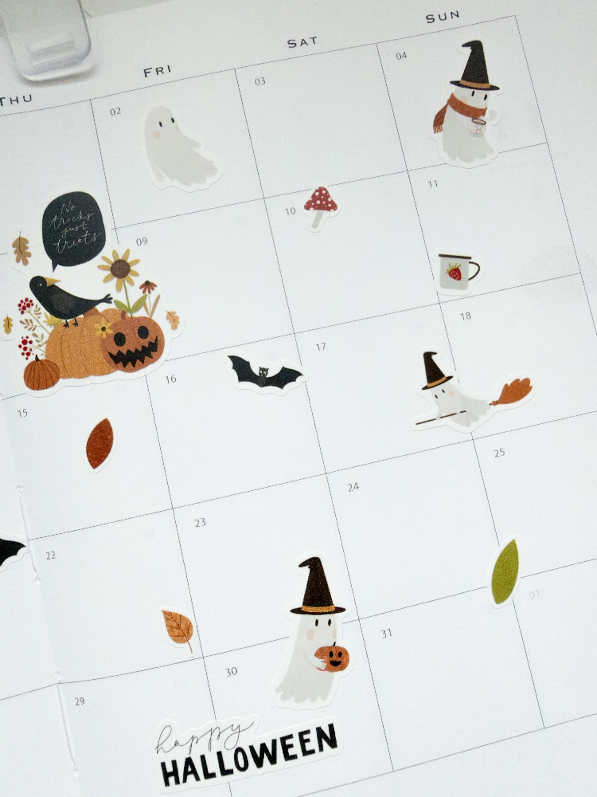 Kuboandlucy Stationery Co | Autumn Spirit Sticker Sheet