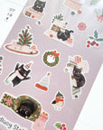 Kuboandlucy Stationery Co | It's Catsmas Sticker Sheet