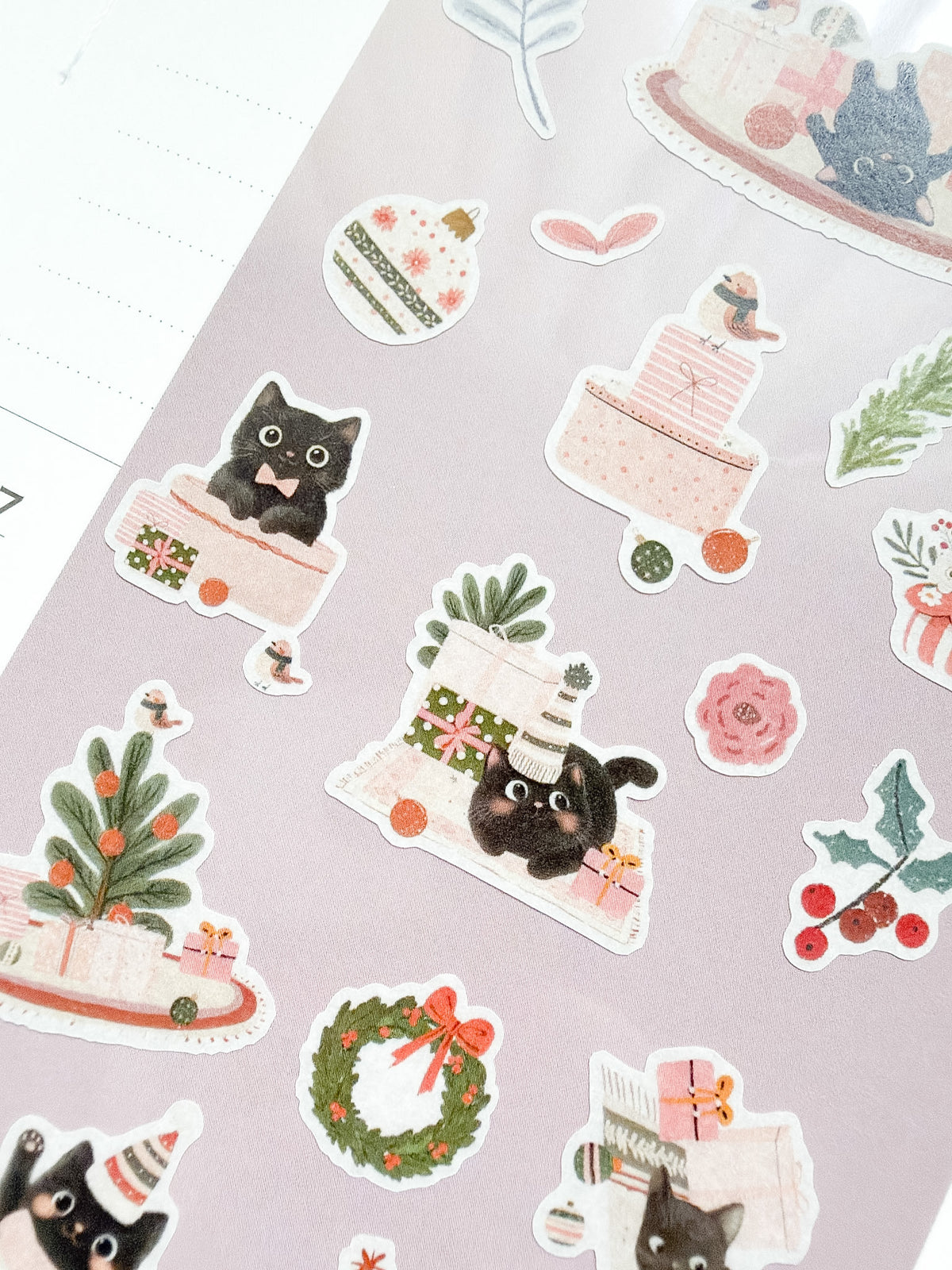Kuboandlucy Stationery Co | It's Catsmas Sticker Sheet