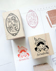 Grumpy Nook | Homebody Rubber Stamp