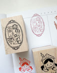 Grumpy Nook | Homebody Rubber Stamp
