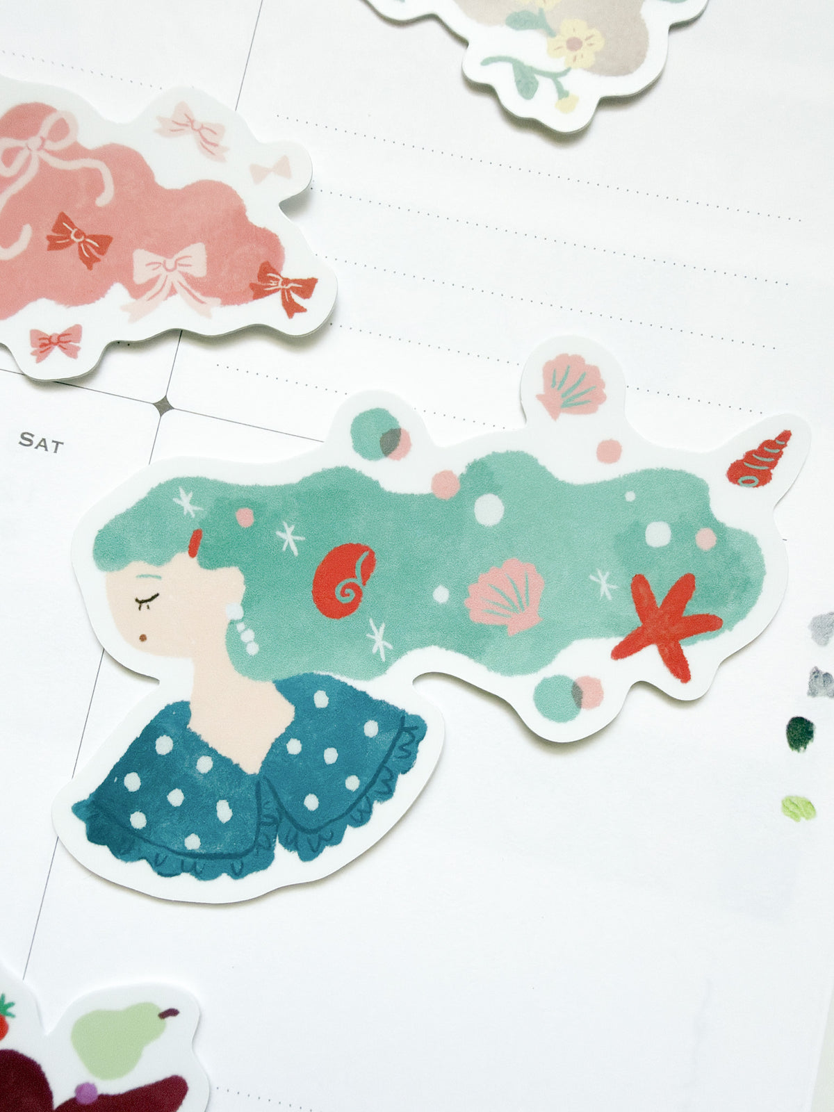 Stamp Marche | Mermaid Sticker Die Cut