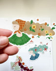 Stamp Marche | Flower Sticker Die Cut