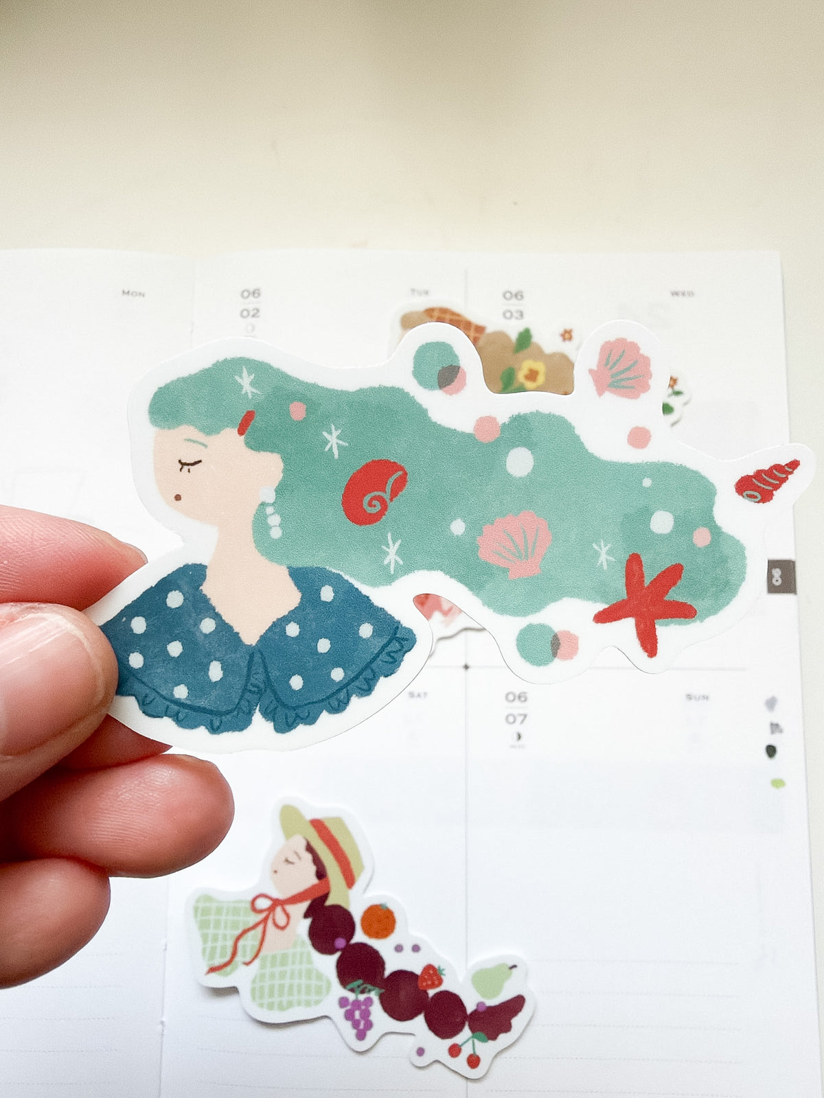 Stamp Marche | Mermaid Sticker Die Cut