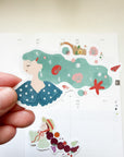 Stamp Marche | Mermaid Sticker Die Cut