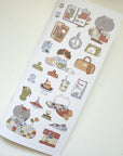 Kuboandlucy Stationery Co x Idiot Sandwich | Journaling Hobonichi Weeks Sticker Release Book