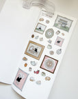 Kuboandlucy Stationery Co x Dana ate Oatmeal | Barista Lucy | Hobonichi Weeks Size | Sticker Release Book