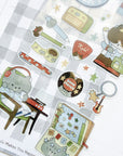 Kuboandlucy x Idiot Sandwich | Music Makes You Happy Washi Sticker Sheet