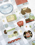 Kuboandlucy x Idiot Sandwich | Music Makes You Happy Washi Sticker Sheet
