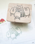 Catdoo Designs | Enjoy Your Meal Rubber Stamp