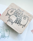 Catdoo Designs | Enjoy Your Meal Rubber Stamp