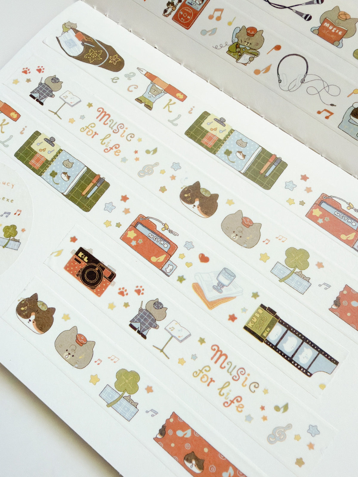 Kuboandlucy x Idiot Sandwich | My Little Journal 15MM Washi Tape