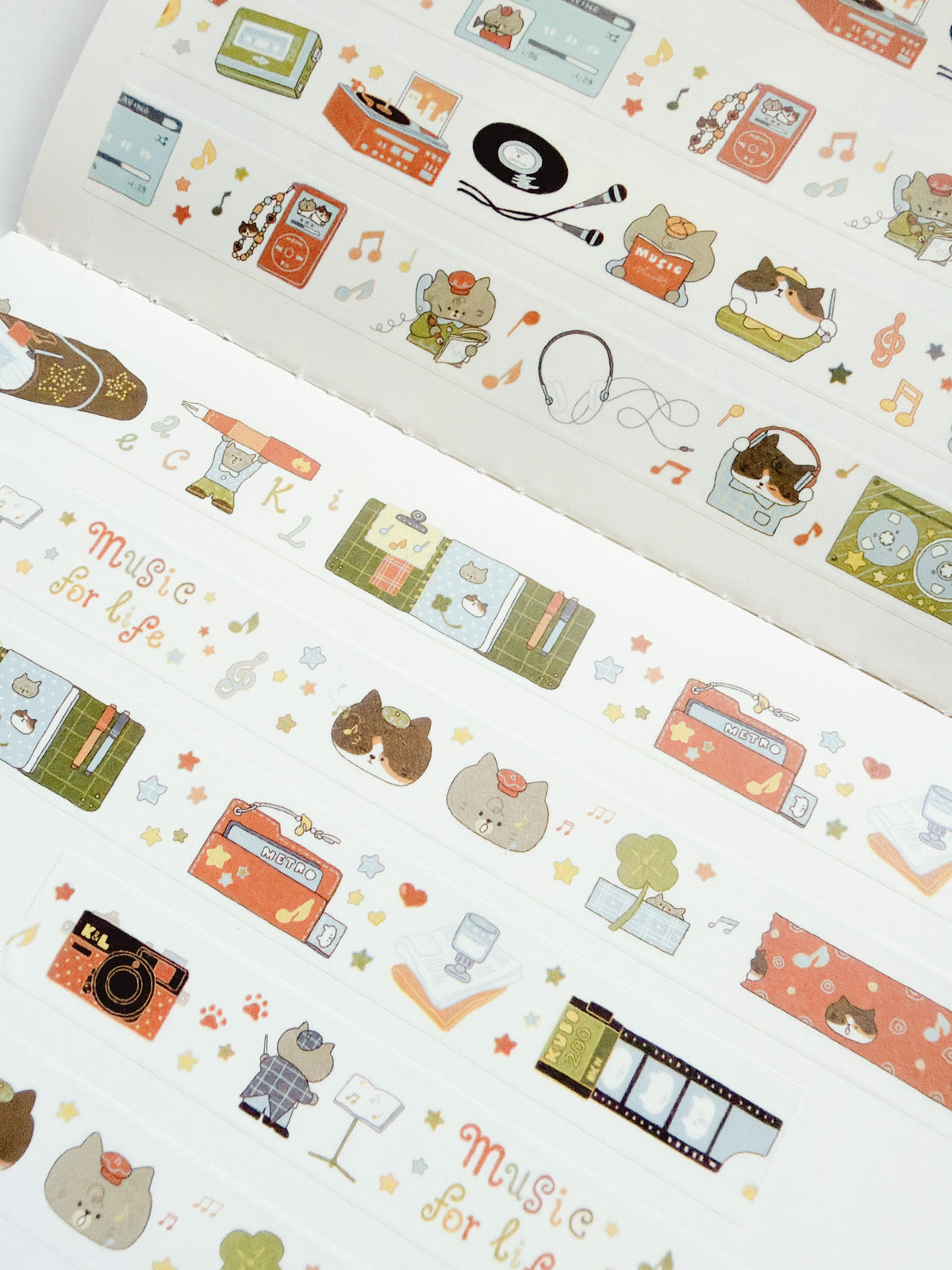 Kuboandlucy x Idiot Sandwich | My Little Journal 15MM Washi Tape