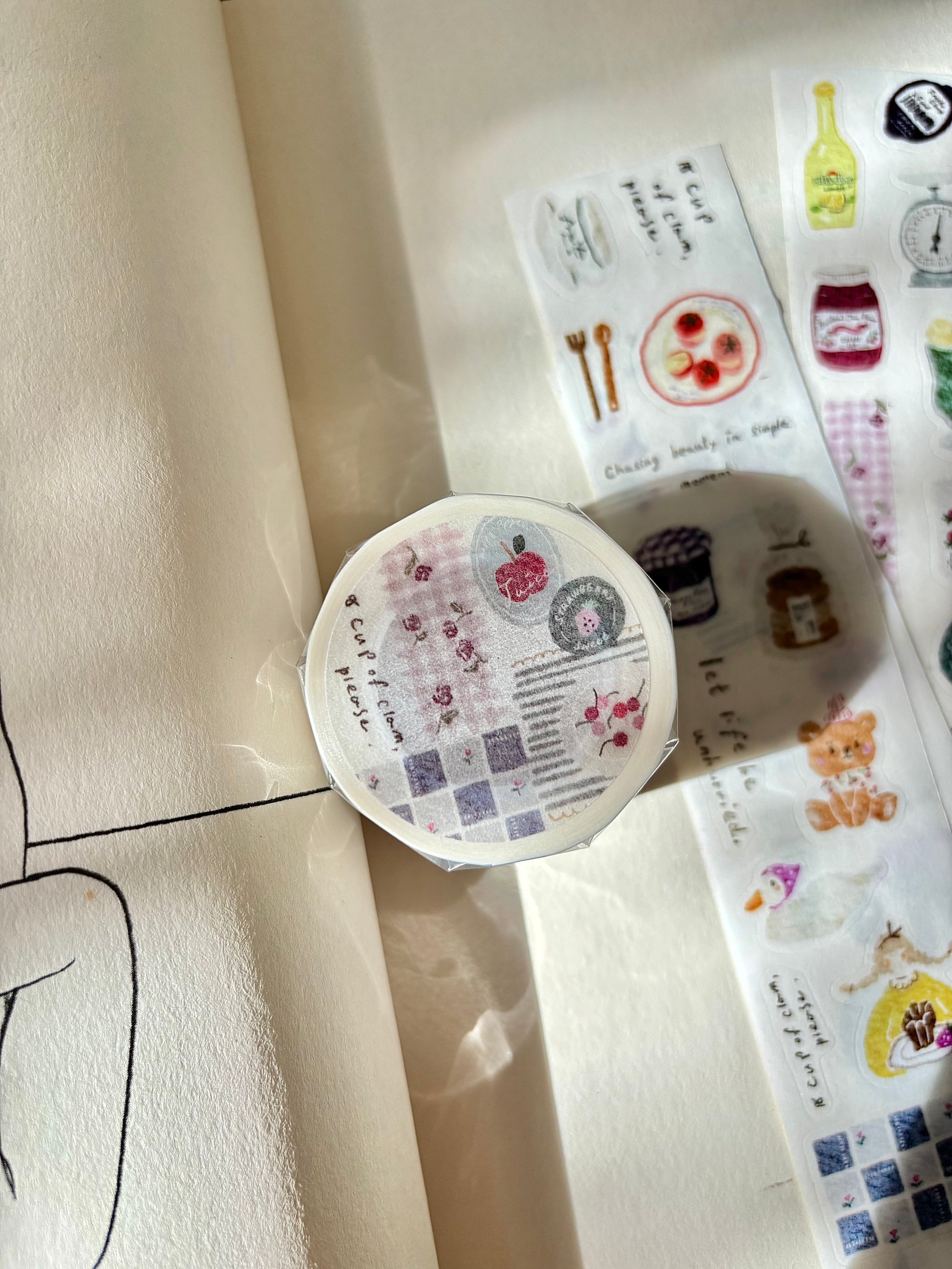 PION | Fruit Kiss Cut Washi Tape