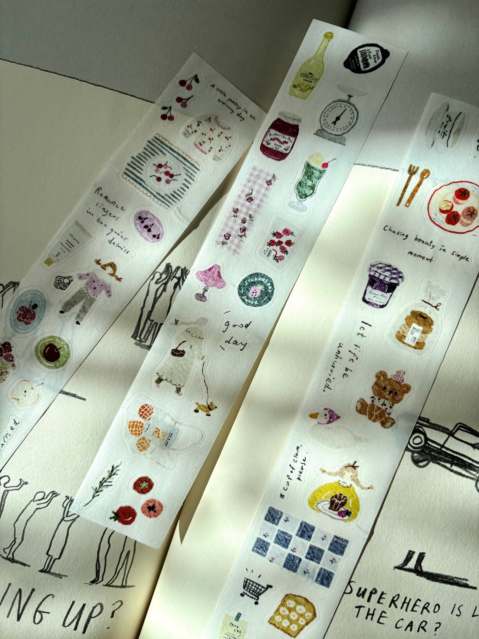 PION | Fruit Kiss Cut Washi Tape