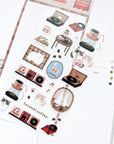 Furukawashiko | Kalita Caramel Coffee Sticker Sheet | QS306