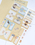 Furukawashiko | FuFuFu Notebook Series | Room with a Cat Tabs | QS318