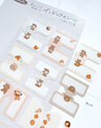 Furukawashiko | FuFuFu Notebook Series | Bear Bakery Tabs | QS317