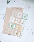 Furukawashiko | FuFuFu Notebook Series | Mizutama Full of Flowers Index Tabs | QS320