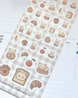 Kuboandlucy Stationery Co | Kuma and Her Bakery Sticker Sheet